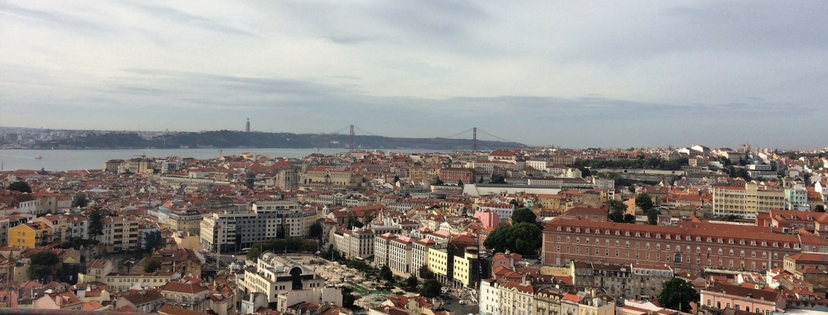 Lisbonne vue d'en haut