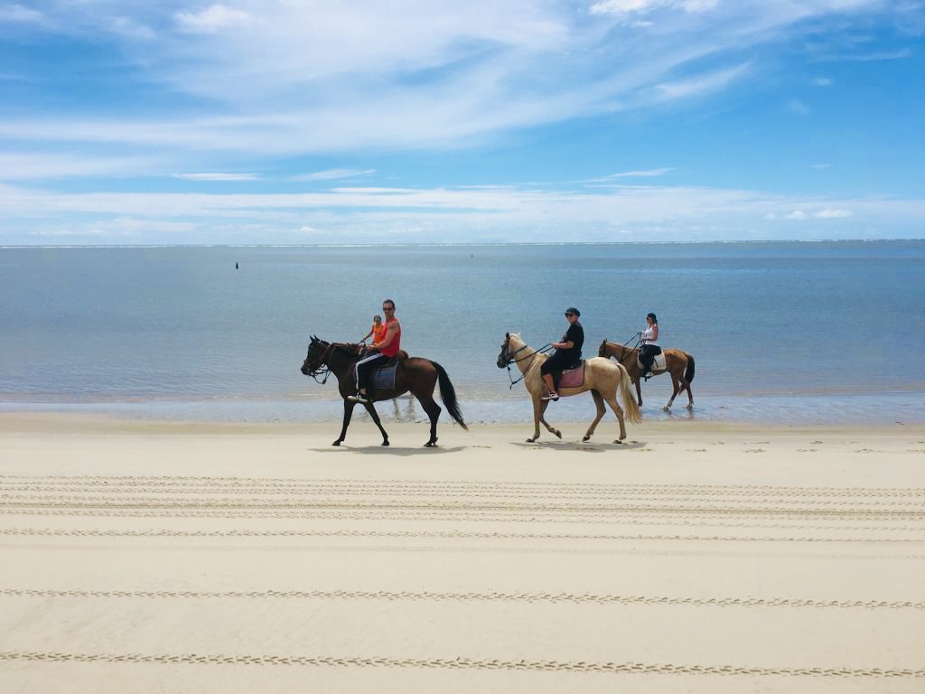 Balade sur la plage de Pontal