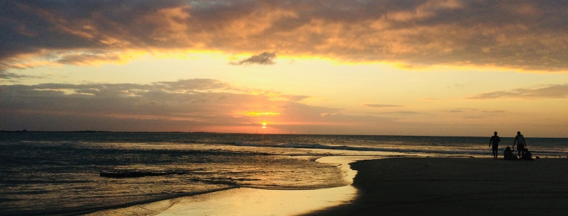 Sunset sur la plage