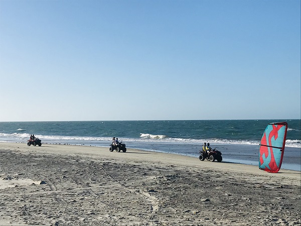 Quads sur la plage