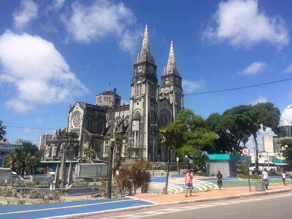 La cathédrale de Fortaleza